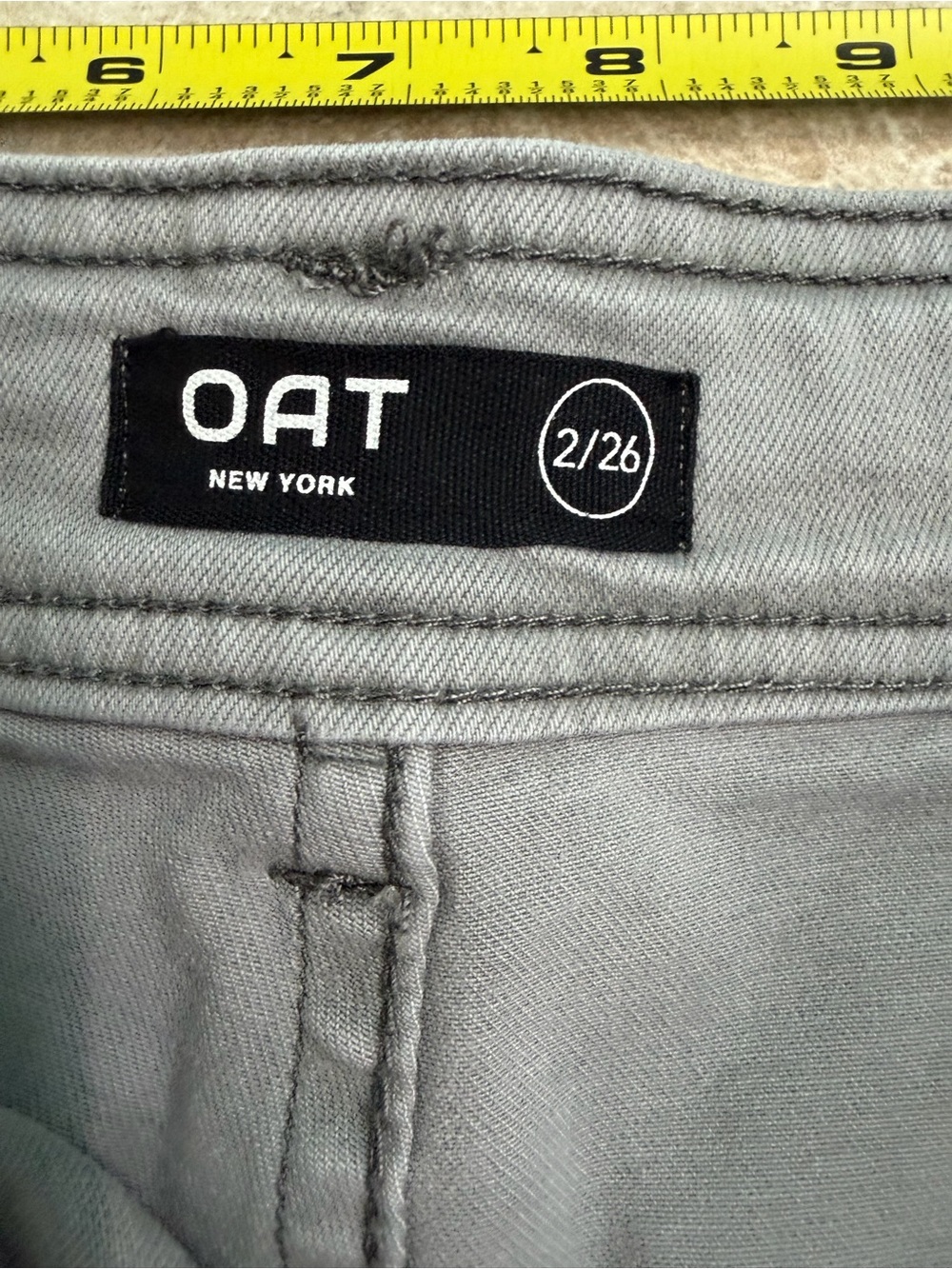 OAT New York Gray Wide Leg Pants - Picture 8 of 9